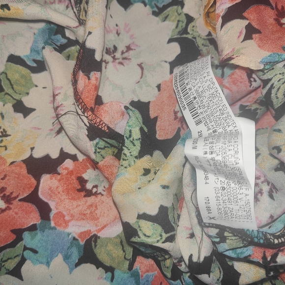 NWT Zara Mini Floral Dress - Picture 12 of 12